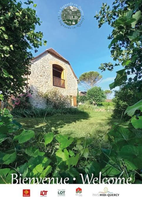 La Sagnarde, Maison En Pierre, Loubressac Dış mekan fotoğraf