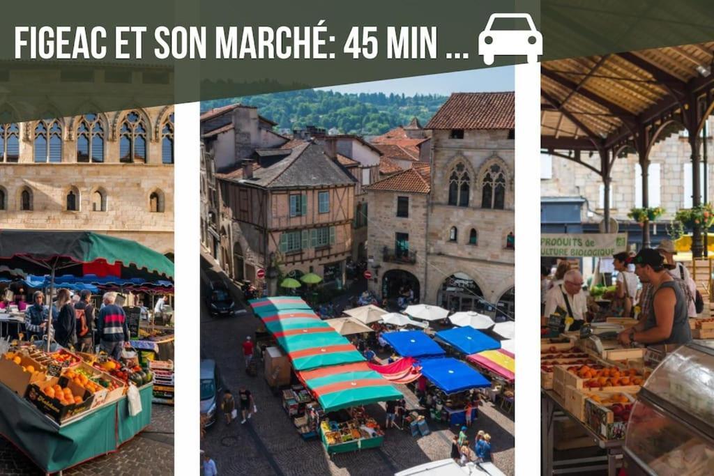 La Sagnarde, Maison En Pierre, Loubressac Dış mekan fotoğraf